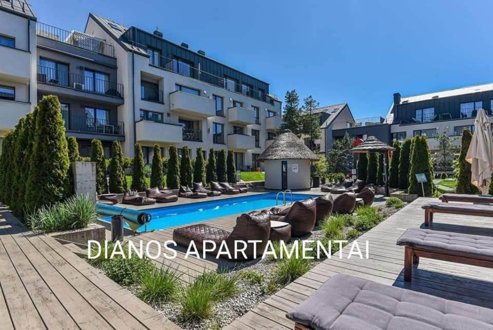 Dianos Apartamentai パランガ エクステリア 写真