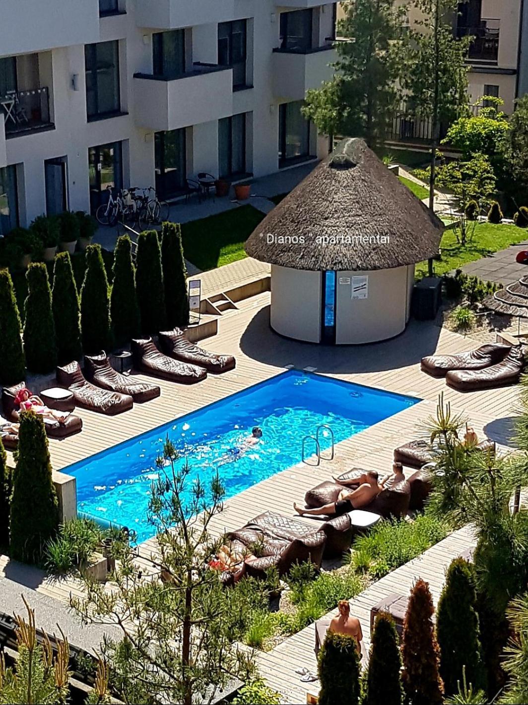 Dianos Apartamentai パランガ エクステリア 写真